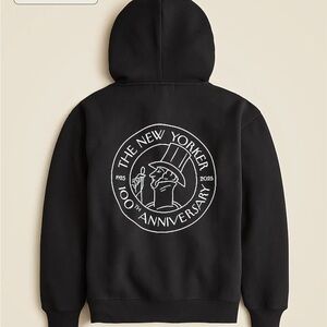 J Crew X The New Yorker Hoodie